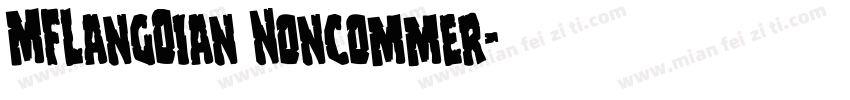 MFLangOian Noncommer字体转换